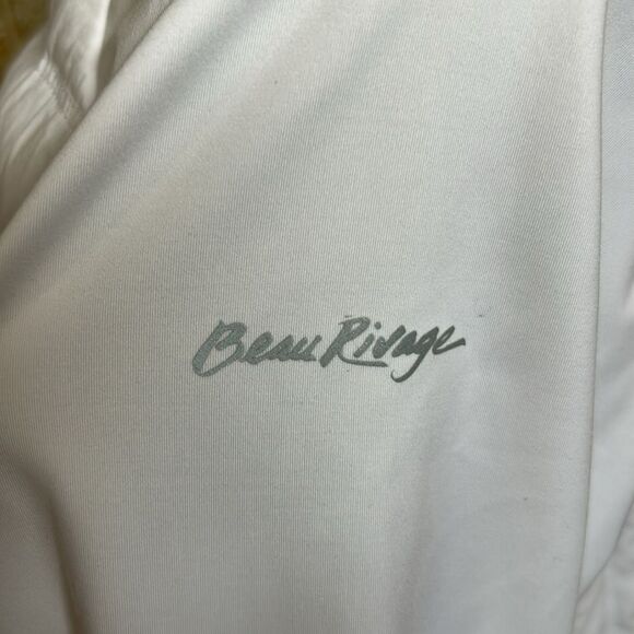 Glyder Pure Puffer Long Sleeve Quilted Full Zip Jacket in White size XL AS-IS - Picture 9 of 13